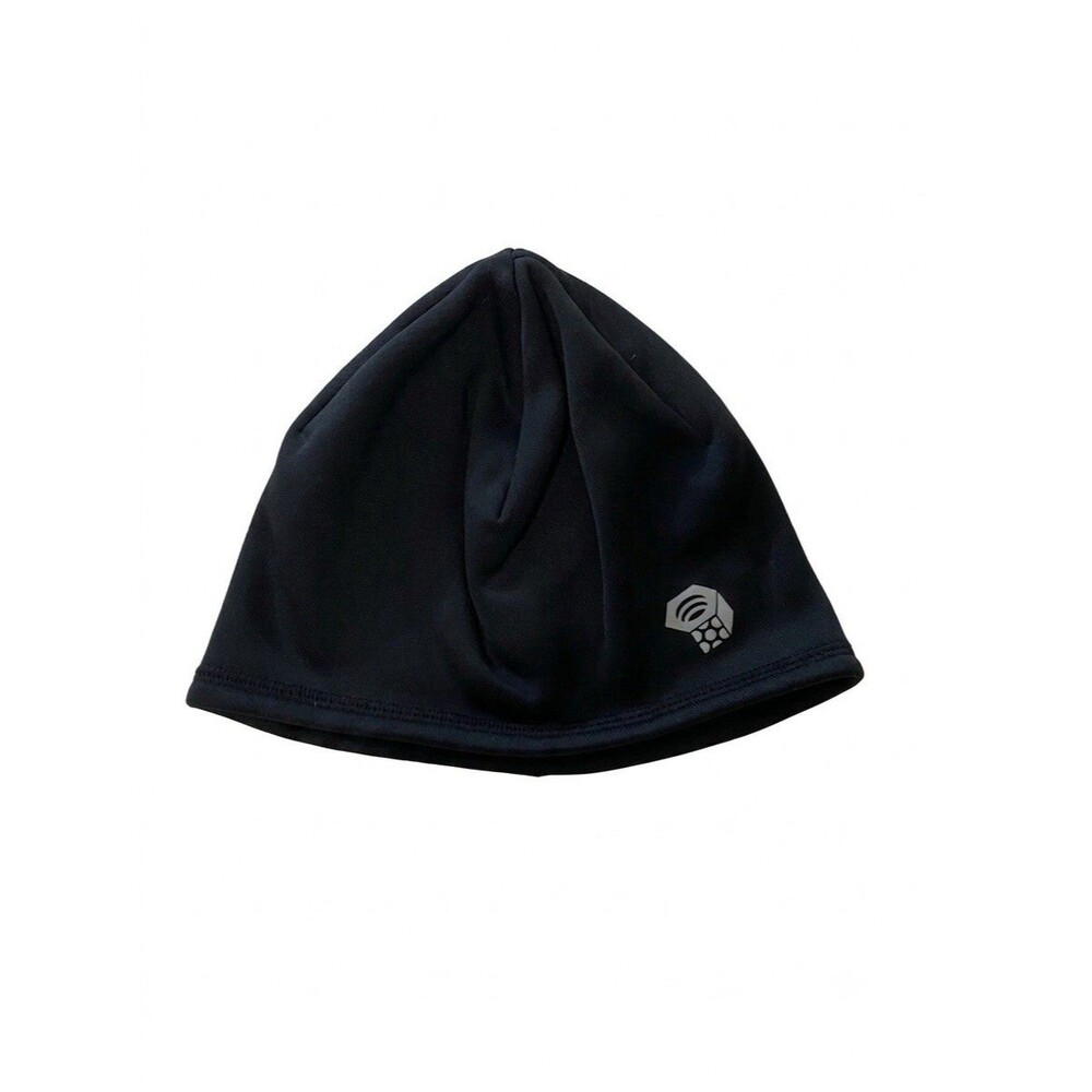 Mountain Hardwear Unisex Beanie Hat Black Fleece Lined Winter Cap R-Regular Warm